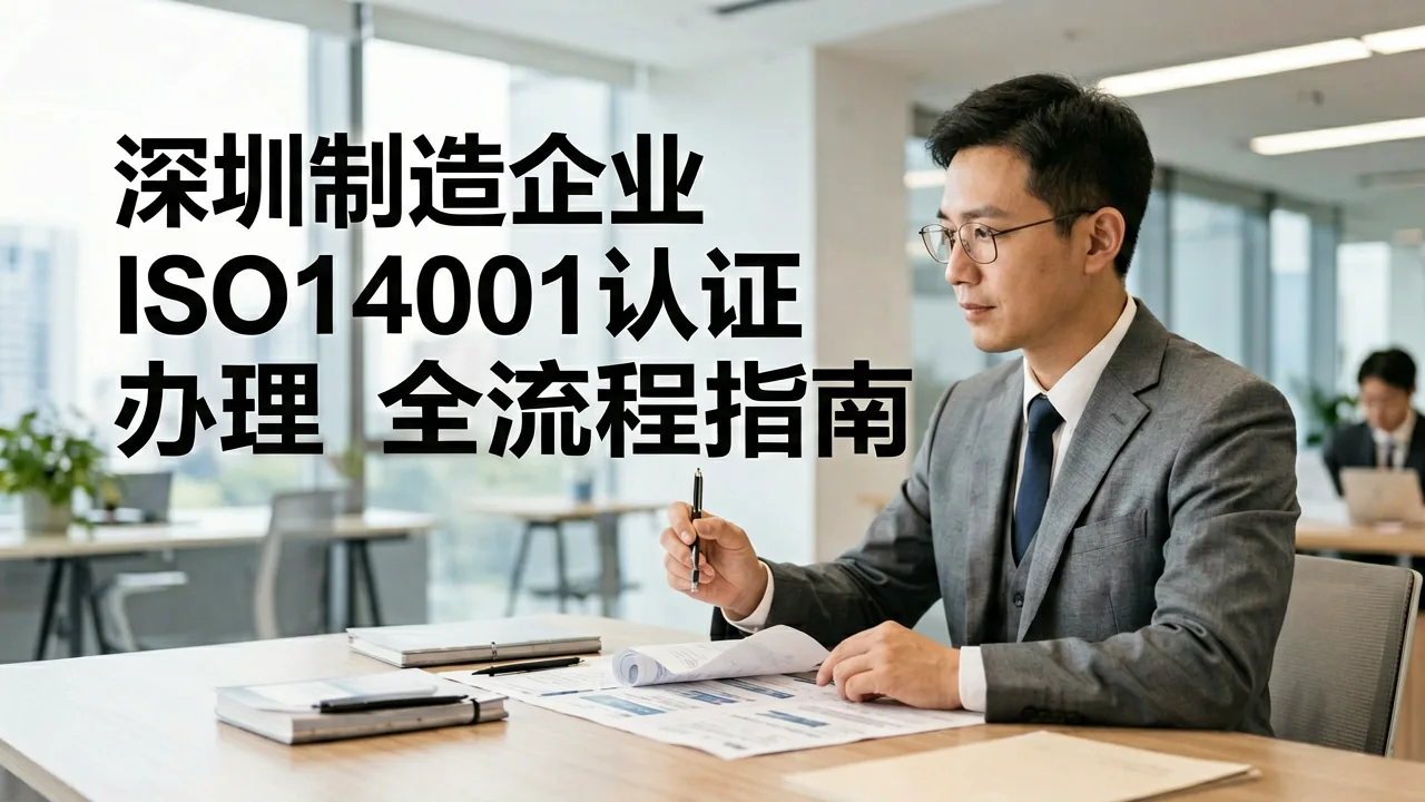 深圳制造企业ISO14001认证办理全流程指南